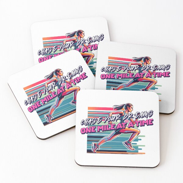 Item preview, Chase your dreams, one mile at a time designed and sold by Charm-Designs.