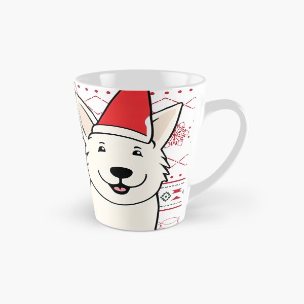 Item preview, Festive Swiss Shepherds in Santa Hats - Christmas Sweater Design for Holiday Products designed and sold by GoodyPaws.