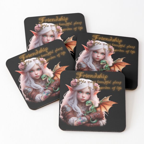 Item preview, Girl and dragon designed and sold by roquelorenzo.