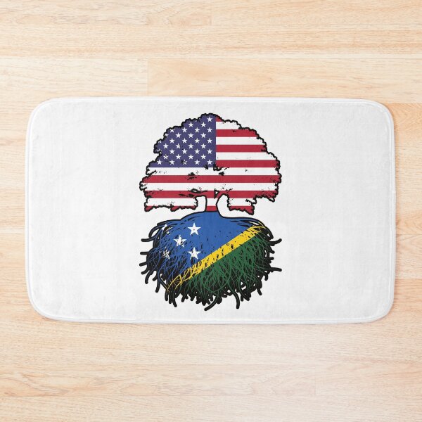Item preview, Solomon Islands Solomon Islander American USA Tree Roots Flag designed and sold by FlagX.