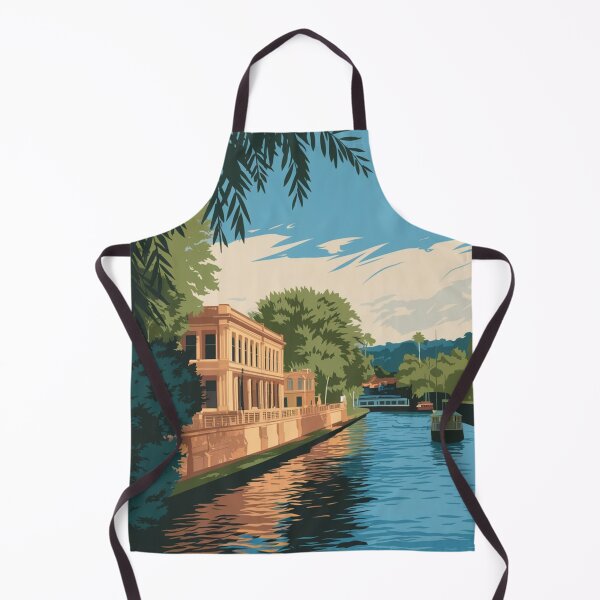 Item preview, Rockhampton Vintage Travel Poster designed and sold by TravelerRat.