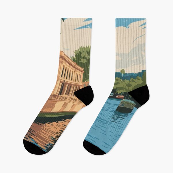 Item preview, Rockhampton Vintage Travel Poster designed and sold by TravelerRat.
