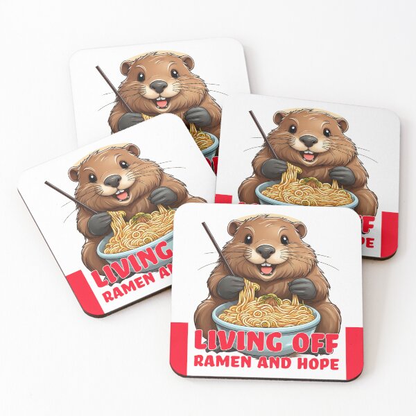 Item preview, Ramen Beaver designed and sold by Tee2graphics.