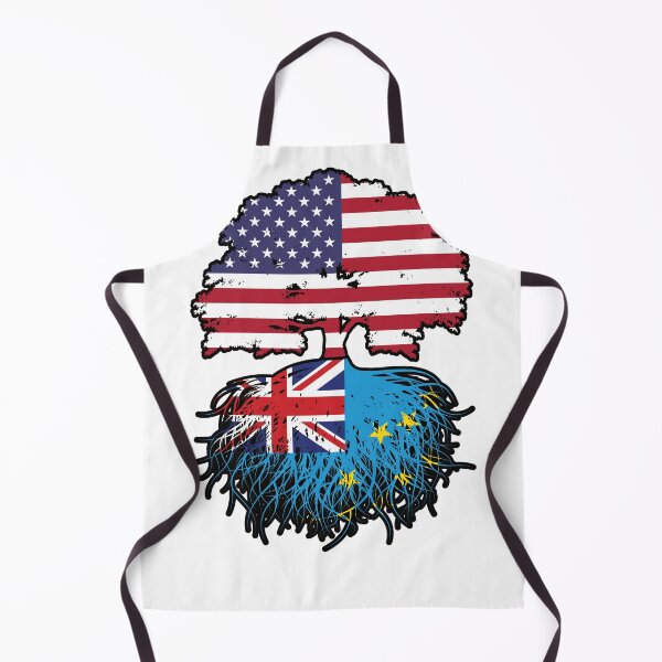 Item preview, Tuvalu Tuvaluan American USA Tree Roots Flag designed and sold by FlagX.