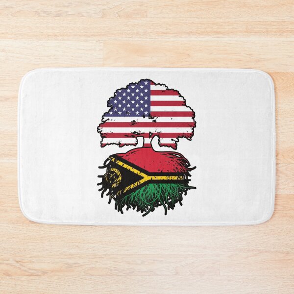 Item preview, Vanuatu Vanuatuan American USA Tree Roots Flag designed and sold by FlagX.