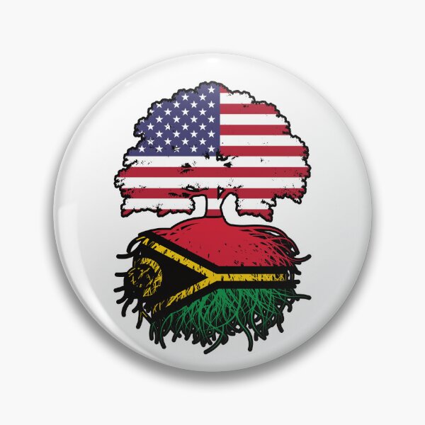 Item preview, Vanuatu Vanuatuan American USA Tree Roots Flag designed and sold by FlagX.
