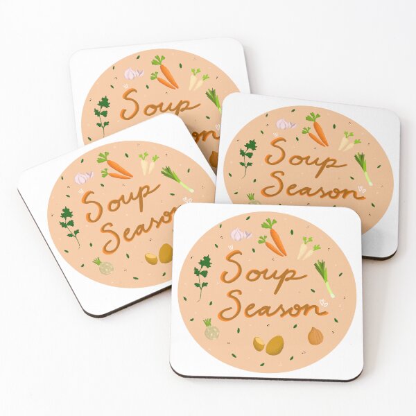 Item preview, Soup season round designed and sold by ArndtDesign.
