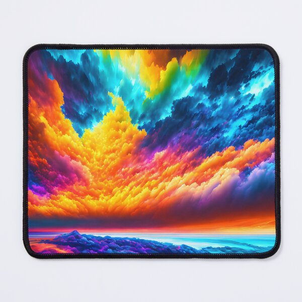 Item preview, Abstract Design - Bold Colors of Sky designed and sold by cabana.space.
