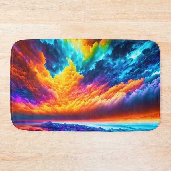 Item preview, Abstract Design - Bold Colors of Sky designed and sold by cabana.space.