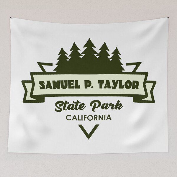 Item preview, Samuel P. Taylor State Park California Trees And Ribbon designed and sold by bivenart.