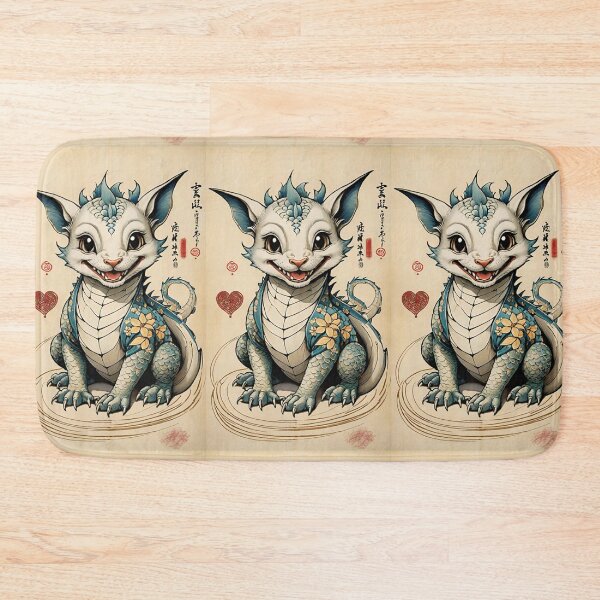 Item preview, Asian Dragon and a heart designed and sold by JustStraight.