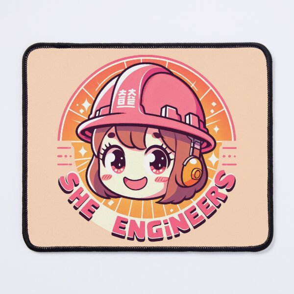 Item preview, She Engineers 2 designed and sold by RafaelLima7.