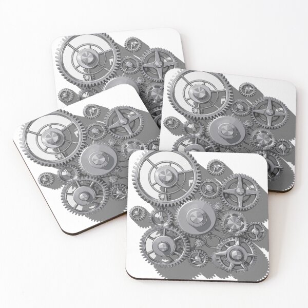 Item preview,  Intricate Machinery Precision: A Study in Gears and Cogs designed and sold by merve02shop.