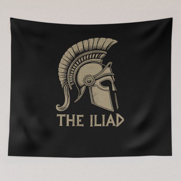 Item preview, The Iliad of Homer Greek Helmet designed and sold by Agema Apparel.