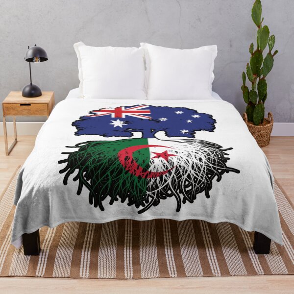 Item preview, Algeria Algerian Australian Australia Tree Roots Flag designed and sold by FlagX.