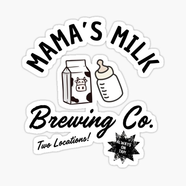 Item preview, Mamas Milk Brewing Co, Funny Breastfeeding For New Mom designed and sold by FamilyGlowStore.