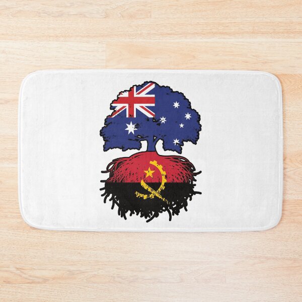 Item preview, Angola Angolan Australian Australia Tree Roots Flag designed and sold by FlagX.