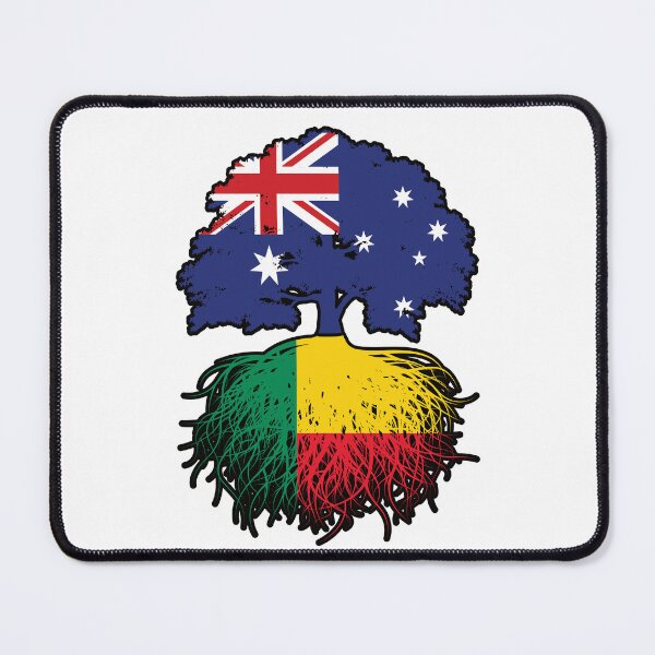 Item preview, Benin Beninese Australian Australia Tree Roots Flag designed and sold by FlagX.