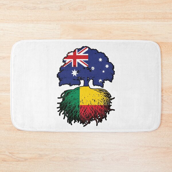 Item preview, Benin Beninese Australian Australia Tree Roots Flag designed and sold by FlagX.