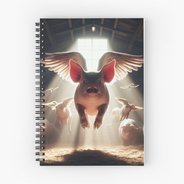Item preview, Pigs will fly designed and sold by Vibranta Studio.