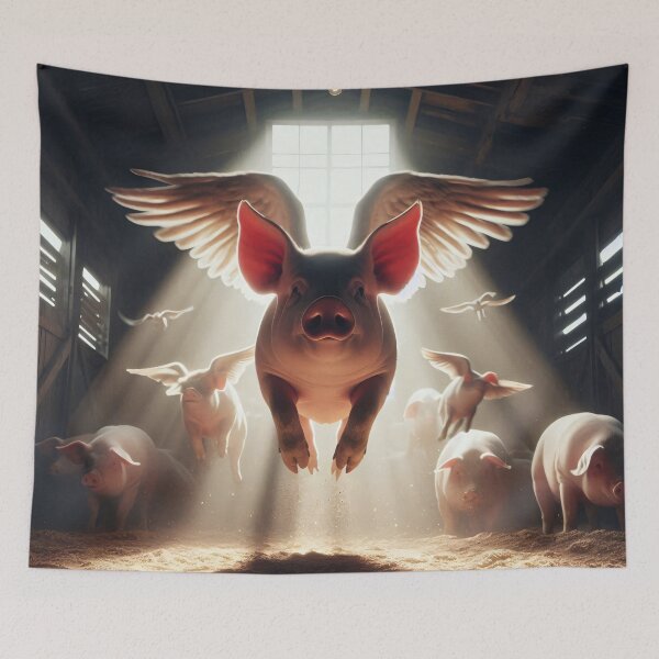 Item preview, Pigs will fly designed and sold by Vibranta Studio.