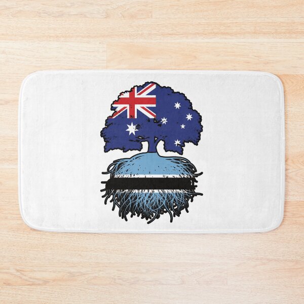Item preview, Botswana Botswanian Australian Australia Tree Roots Flag designed and sold by FlagX.
