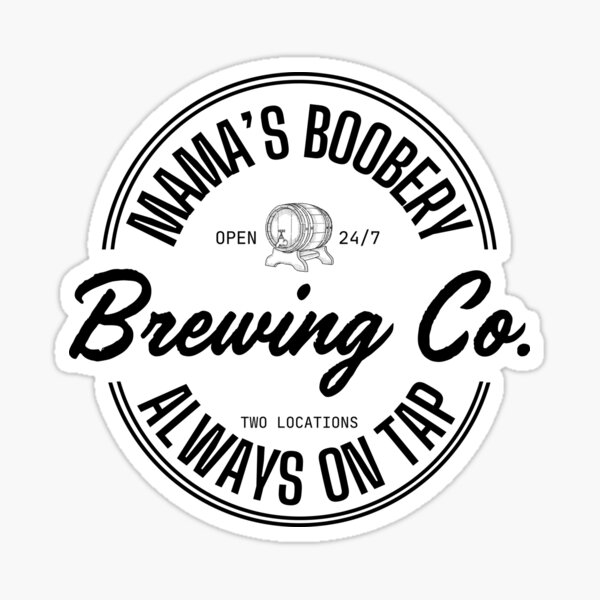 Item preview, Mamas Boobery Brewing Co, Funny Breastfeeding For New Mom designed and sold by FamilyGlowStore.