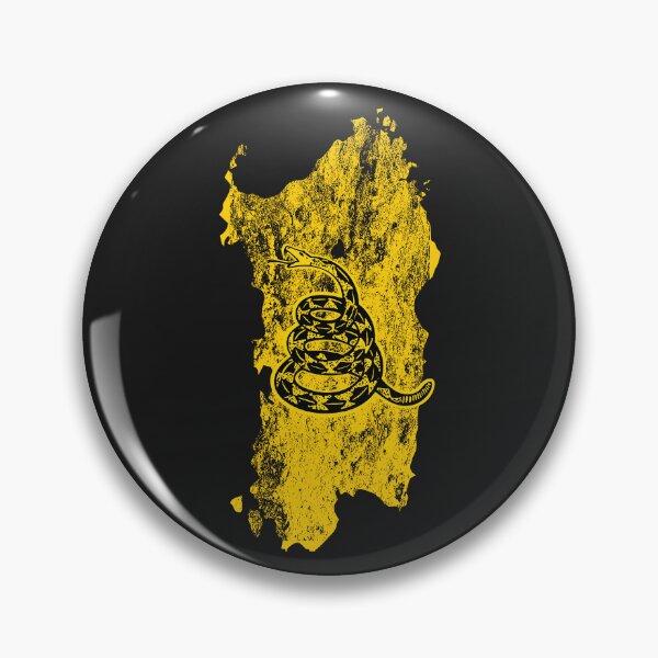 Item preview, Distressed SARDINIA  - Freedom Is The Superpower - Gadsden Snake Flag - Dont Tread On Me design designed and sold by pelagio.