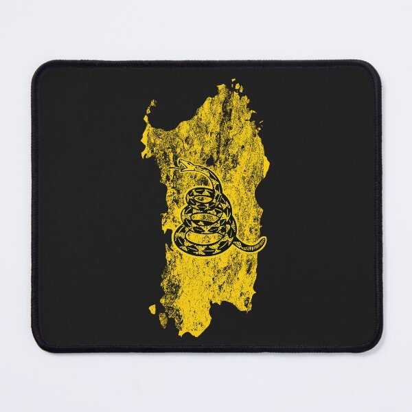 Item preview, Distressed SARDINIA  - Freedom Is The Superpower - Gadsden Snake Flag - Dont Tread On Me design designed and sold by pelagio.