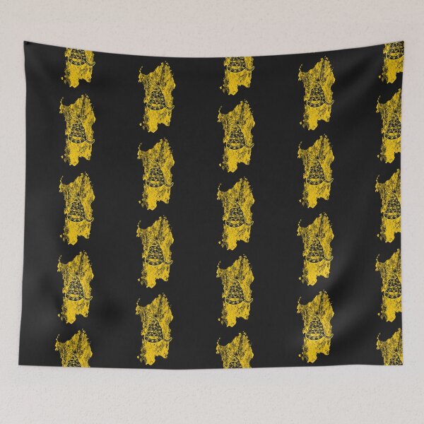 Item preview, Distressed SARDINIA  - Freedom Is The Superpower - Gadsden Snake Flag - Dont Tread On Me design designed and sold by pelagio.