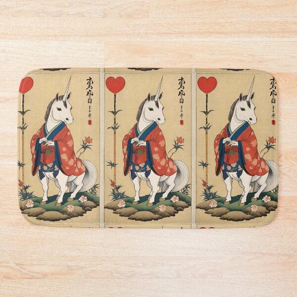 Item preview, Unicorn and a heart designed and sold by JustStraight.