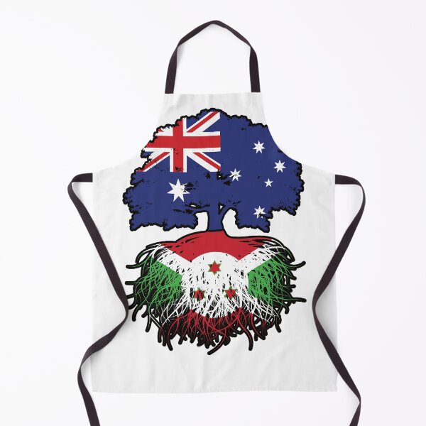 Item preview, Burundi Burundian Australian Australia Tree Roots Flag designed and sold by FlagX.