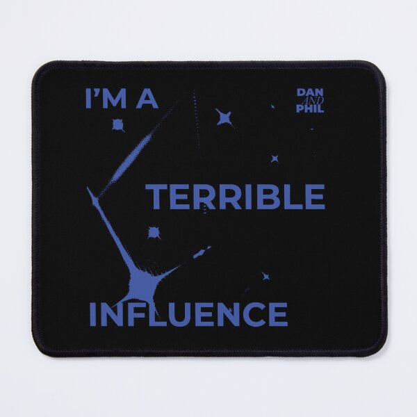 Item preview, terrible influence (blue type) designed and sold by starburnt.