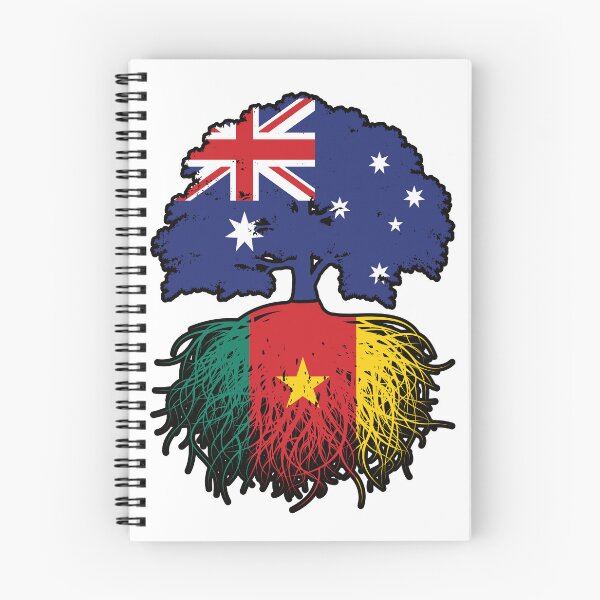 Item preview, Cameroon Cameroonian Australian Australia Tree Roots Flag designed and sold by FlagX.