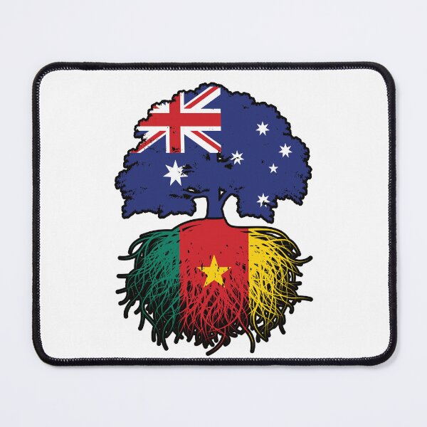 Item preview, Cameroon Cameroonian Australian Australia Tree Roots Flag designed and sold by FlagX.