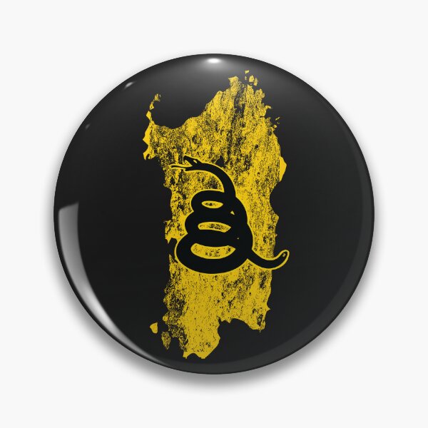Item preview, Distressed SARDINIA  - Freedom Is The Superpower - Gadsden Snake Flag - Dont Tread On Me design silhouette designed and sold by pelagio.