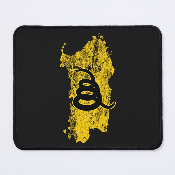 Item preview, Distressed SARDINIA - Freedom Is The Superpower - Gadsden Snake Flag - Dont Tread On Me design silhouette designed and sold by pelagio.