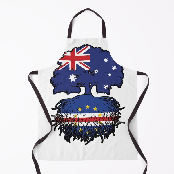Item preview, Cabo Verde Cabo Verdean Australian Australia Tree Roots Flag designed and sold by FlagX.