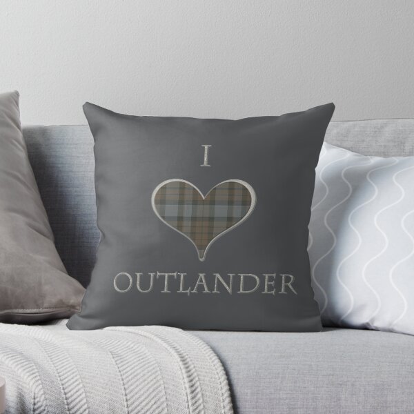 Ich liebe Outlander Dekokissen