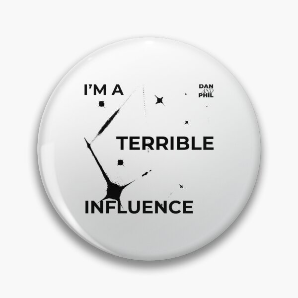 Item preview, terrible influence (dark type type) designed and sold by starburnt.