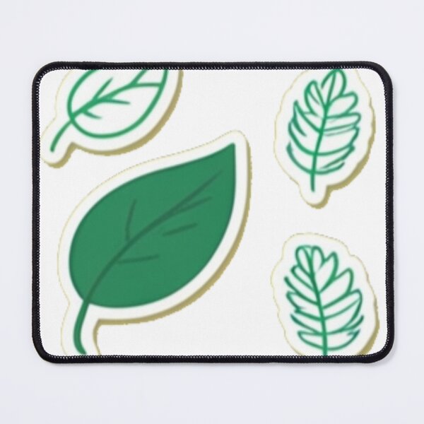 Item preview, Minimalist and stylized green leaves designed and sold by Fly-with-my.