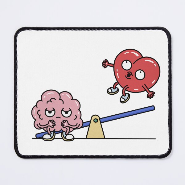 Item preview, Sometimes the brain is a burden to the heart. designed and sold by Pixcass.