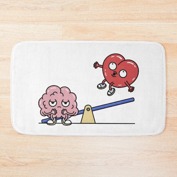 Item preview, Sometimes the brain is a burden to the heart. designed and sold by Pixcass.