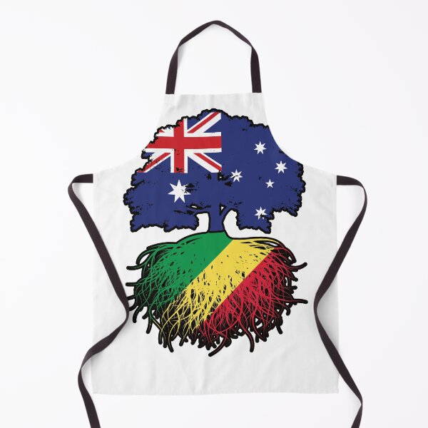 Item preview, Congo Congolese Australian Australia Tree Roots Flag designed and sold by FlagX.