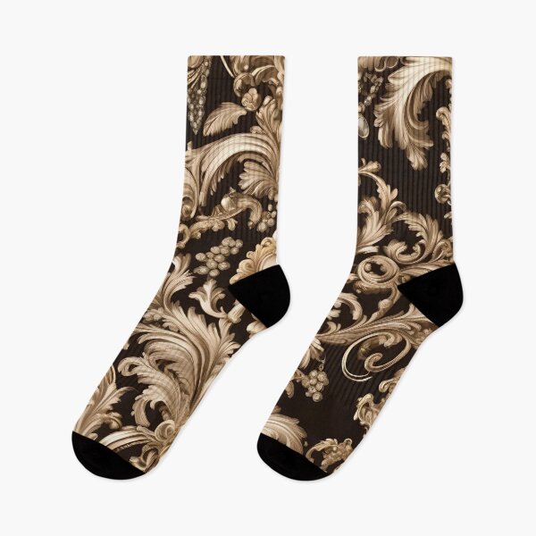 Item preview, Deep Brown & Gold Rococo designed and sold by DesignsByPrnces.