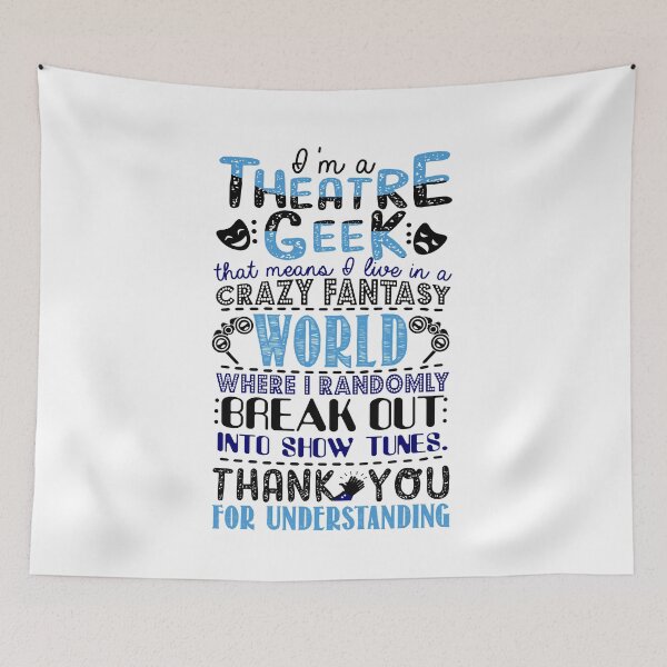 Item preview, Theatre Geek Funny Theatre Lover Gift designed and sold by KsuAnn.