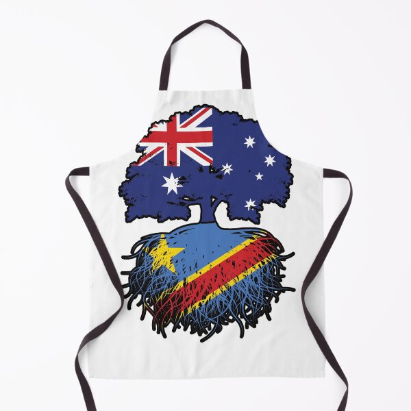 Item preview, Congo Congolese Australian Australia Tree Roots Flag designed and sold by FlagX.