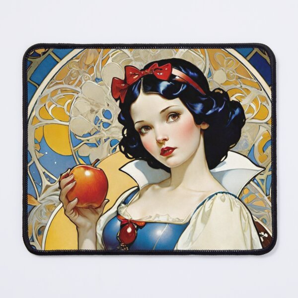 Item preview, Art-Nouveau Snow White designed and sold by Miss Gilded  Age.