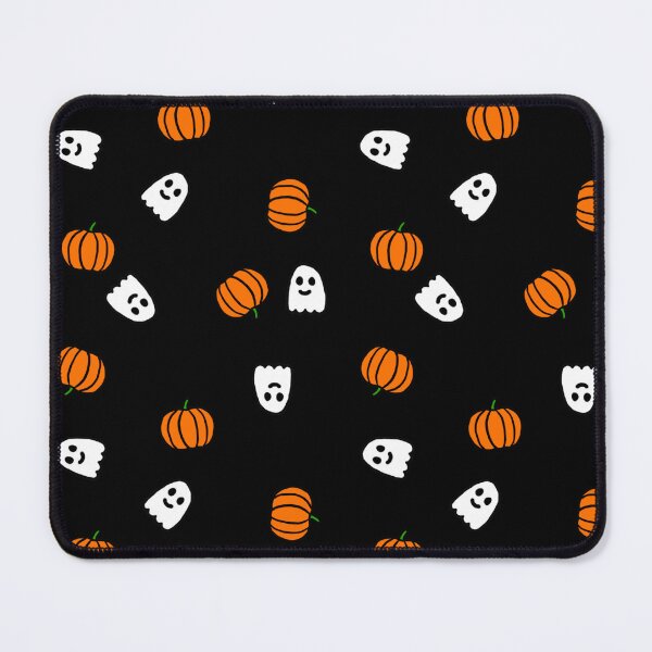 Item preview, smiling ghosts and pumpkins designed and sold by lovesimplicity1.