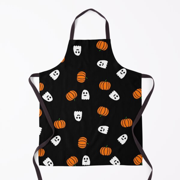 Item preview, smiling ghosts and pumpkins designed and sold by lovesimplicity1.